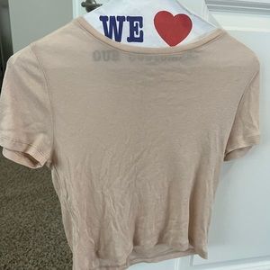 Alice and Olivia flowy T never worn w tags in my smoke free home BLUSH COLOR